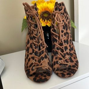 Leopard Print Heels
